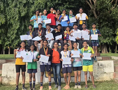 SFS bags 48 medals at zonal sports meet