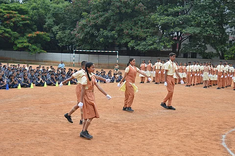 Widia Poornaprajna School installs new leaders