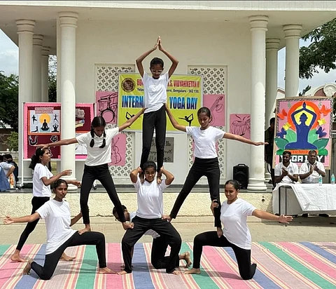 Bunts' Sangha RNS Vidyaniketan highlights yoga’s deeper impact