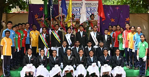 Soundarya School celebrates investiture with spirit