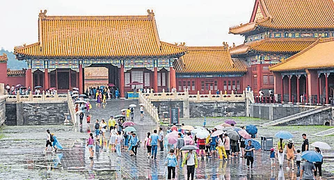 Beijing warns of geological disasters as storms lash Baoding again