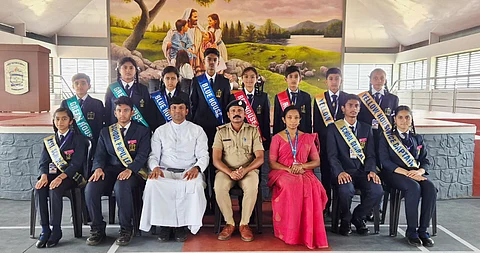 Christ CMI Public School holds student oath-taking
