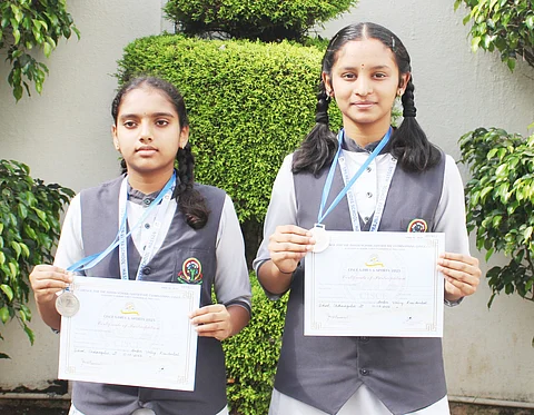SRS Prajna Vidya School wins silver in chess tournament