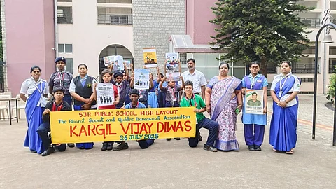SJR Public School commemorates Kargil Vijay Diwas