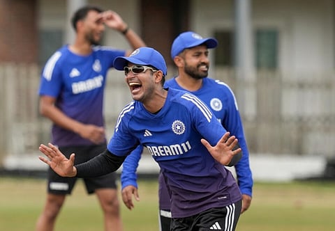 Shubman Gill. PTI
