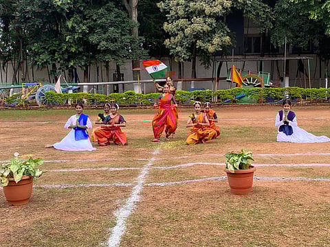 Sri Vani Education Centre students celebrate 'Nation First' spirit