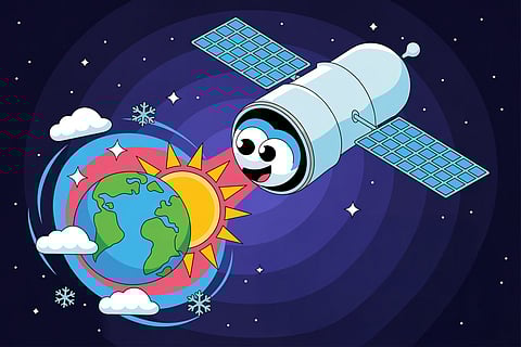 How do satellites predict tomorrow’s weather?
