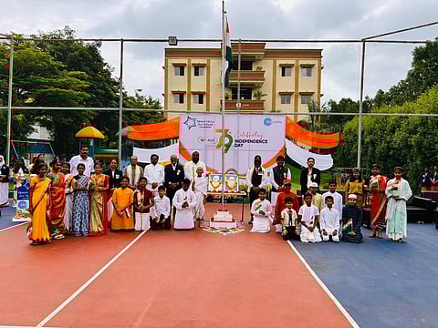 Mount Litera Zee School fills campus with patriotic spirit