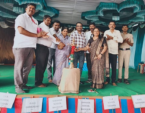 Sharada English Medium School participates in zonal sports meet