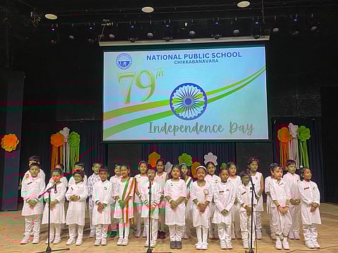 National Public School, Chikkabanavara, celebrates patriotism