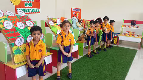 Dhruva Education Trust students celebrate Little Traders Day
