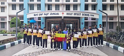 Holy Spirit School boys shine at CISCE kho-kho nationals