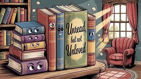 Why leaving books unread can still make you wiser