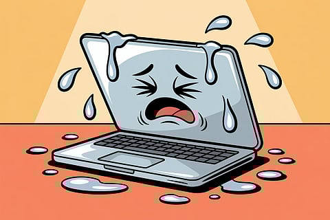 Why does your laptop heat up?