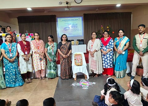 Bharatesh Central School celebrates Hindi Diwas