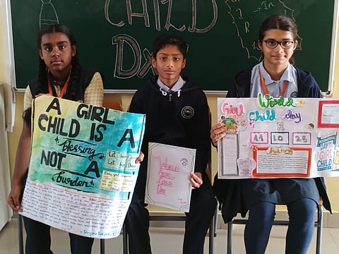 Sri Sri Ravishankar Vidya Mandir observes Day of the Girl Child