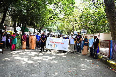 Sophia High School holds BlindWalk 2025