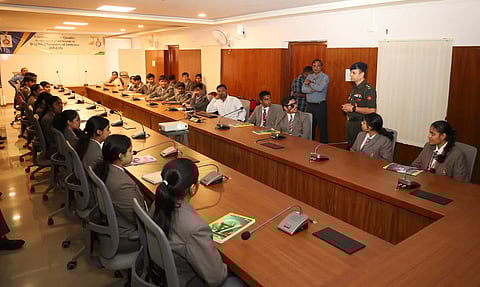 SJR Public School students visit Defence Testing Laboratories