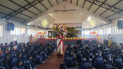 Christ CMI Public School celebrates Kannada Rajyotsava