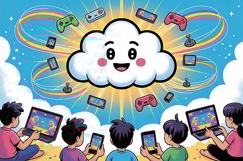 How does cloud gaming work?