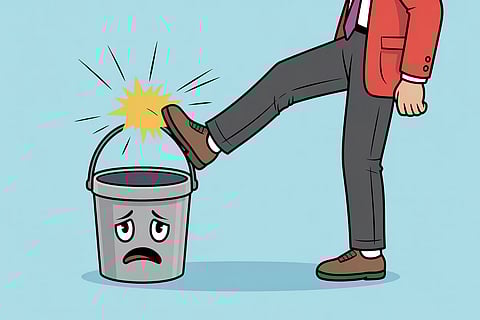 Why do we say ‘kick the bucket’?