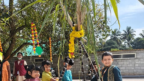 Sri Sri Ravishankar Vidya Mandir celebrates Makar Sankranti