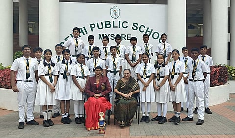 Delhi Public School cadets top NCC firing competition