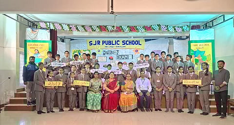 SJR Public School holds exam motivation assembly