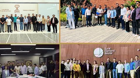 40 Under 40 Club Launched at IIJS Premiere 2023, Undertake an Exclusive Tour of Surat Diamond Bourse & Top Diamond Facilities