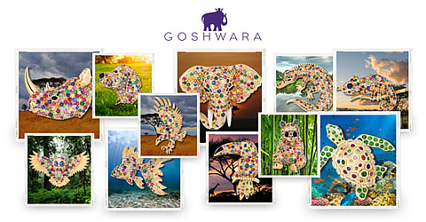 Celebrating the wonders of the animal kingdom, Goshwara introduces the Ark Collection