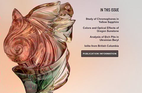 Unveiling the Mysteries of Gemology: GIA's Fall 2023 Gems & Gemology