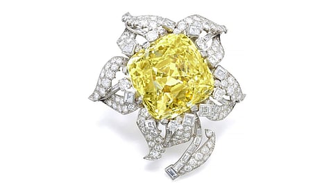 Historic Yellow Diamond Takes Center Stage at Sotheby’s Auction
