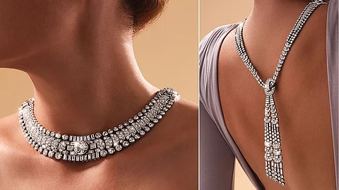 Van Cleef & Arpels Diamond Tie-Necklace Achieves $3.6 Million at Sotheby’s Auction