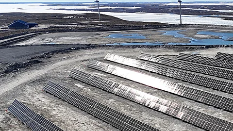 Rio Tinto's Largest Off-Grid Solar Power Plant Powers Up at Diavik Diamond Mine