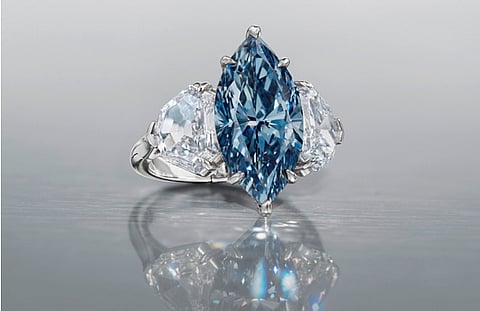 Christie’s Hong Kong to Auction Rare Blue Diamond Ring Estimated at $10.3 Million