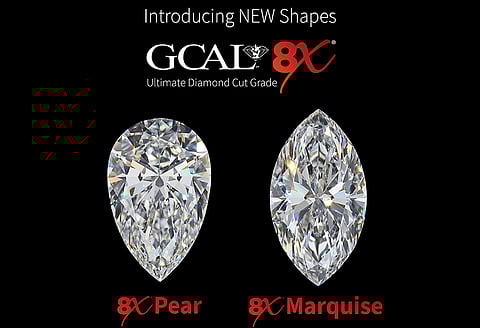 GCAL by Sarine Introduces 8X Marquise and 8X Pear: Redefining Fancy Shape Diamonds