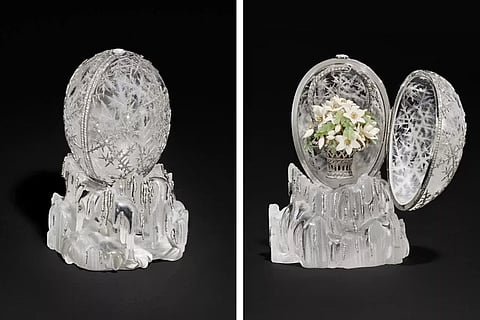 Fabergé ‘Winter Egg’ Sets New Auction Record at £22.9 Million in London