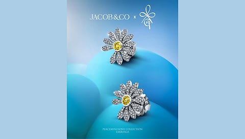 Jacob & Co. and K-pop artist G-Dragon launch limited-edition PEACEMINUSONE earrings