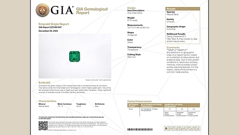 GIA Announces New Colored Stone Reports and Expanded Origin Services Effective January 2026