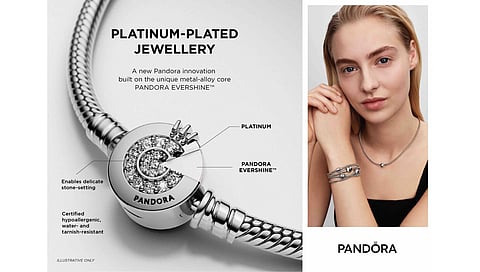 Pandora Enters Platinum-Plated Jewellery Segment