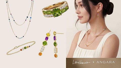 Angara Partners with Stylist Lee Harris for Colour-Focused Fine Jewellery Collection