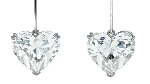 Christie’s Hong Kong to Offer Rare Diamond Earrings at Magnificent Jewels Sale