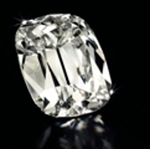 Cushion-Cut L-Color VS2 Diamond of 101.36 carats