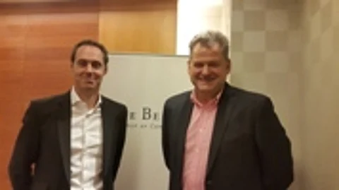 Nigel Simson, Senior VP of Sightholder Sales and Paul Rowley, Executive VP of De Beers Global Sightholder Sales