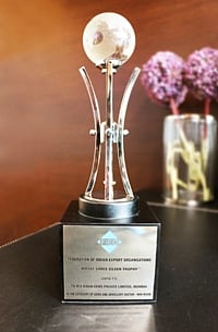 Kiran Gems awarded the 'Niryat Shree’ award