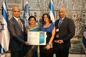 Niru Diamonds awarded Outstanding Exporter of Israel’s diamond industry