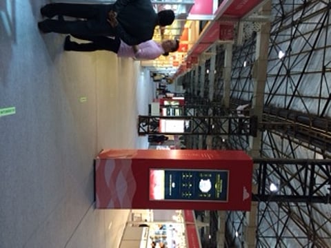 The energy at the show is very low. Few of the halls were empty even at 3.30 PM on the first day.