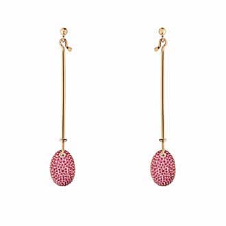 Ruby Dew Drop Earrings, 18K rose gold, pavé set Gemfields Mozambican rubies totalling 2.93 carats