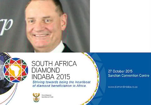 Ernie Blom shares insights at South Africa’s Diamond Indaba