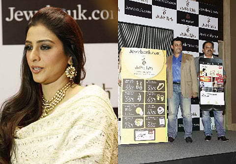 Tabu unveils E-Shubh Labh by Jewelsouk.com
